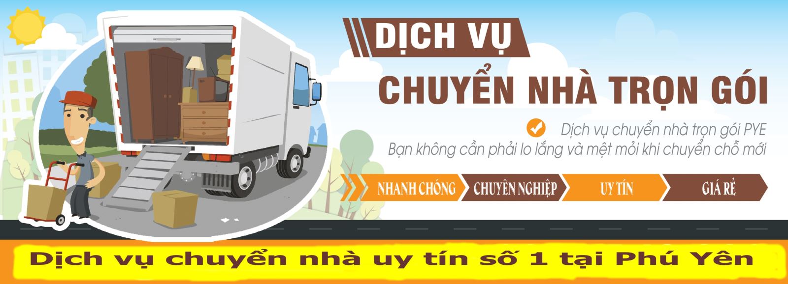 dịch vụ chuyển nhà tại phú yên