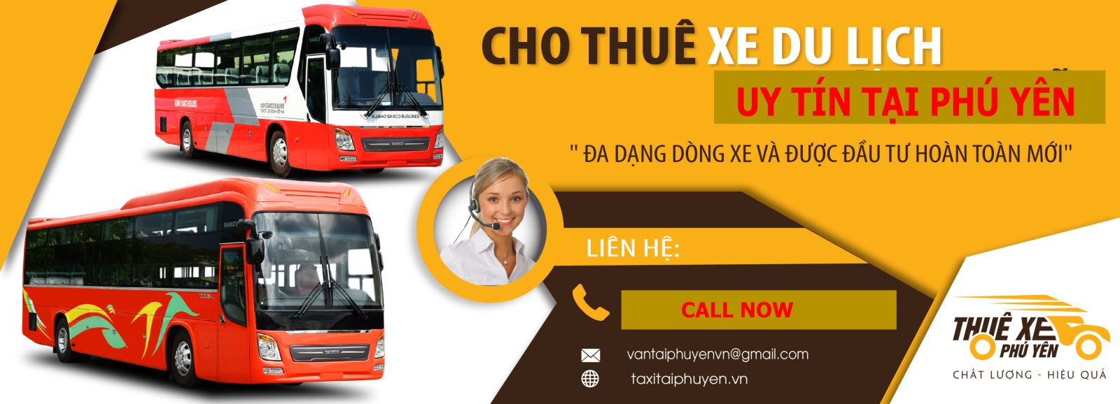 dịch vụ cho thuê xe du lịch ở phú yên